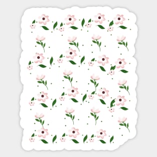 Flowers pattern 2. Sticker